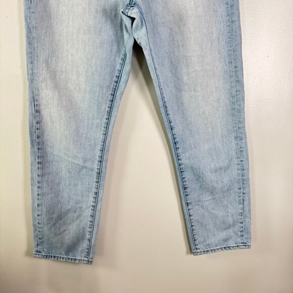 Madewell Light Blue Straight Leg Jeans - Picture 5 of 13